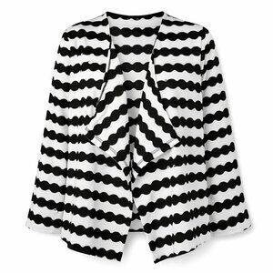 NWT KAREN BROOKS Drape Front Cardigan Size M